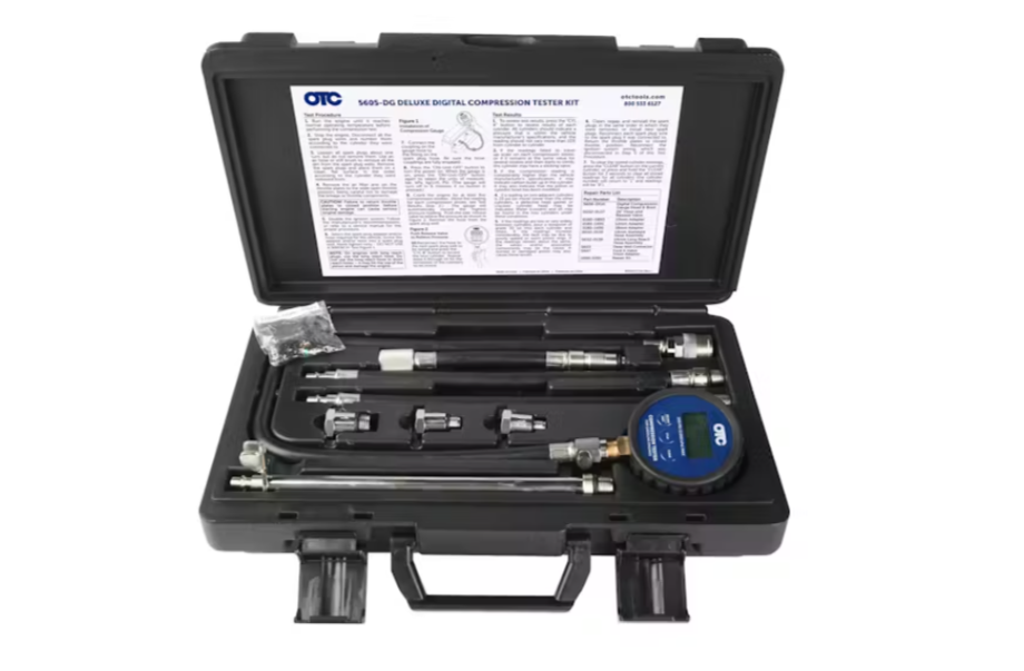 OTC Deluxe Digital Compression Tester Kit, No. 5605-DG