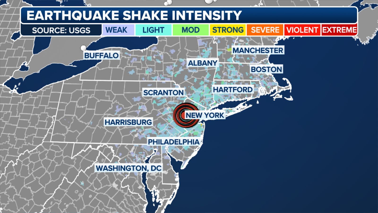 4.8 earthquake strikes parts of New Jersey on Friday morning | Fox Weather