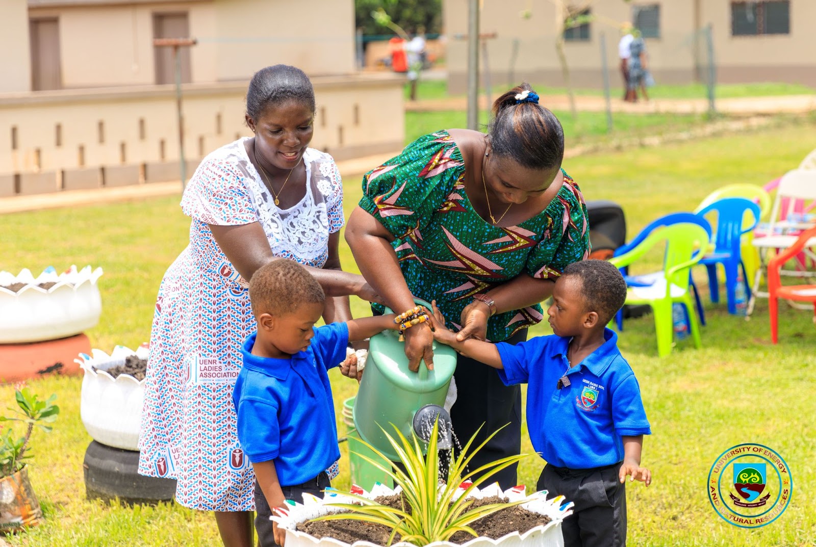 UENR Ladies Association and UENR Basic School Plant Trees to Observe International Women’s Day, University of Energy and Natural Resources - Sunyani