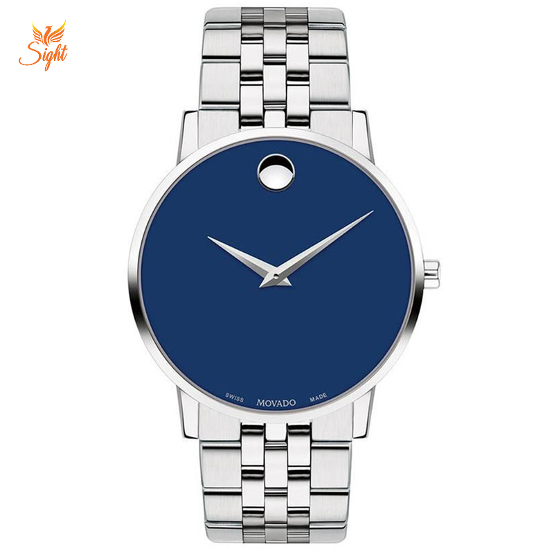 Đồng hồ Movado sở hữu thiết kế đơn giản nhưng không kém phần sang trọng