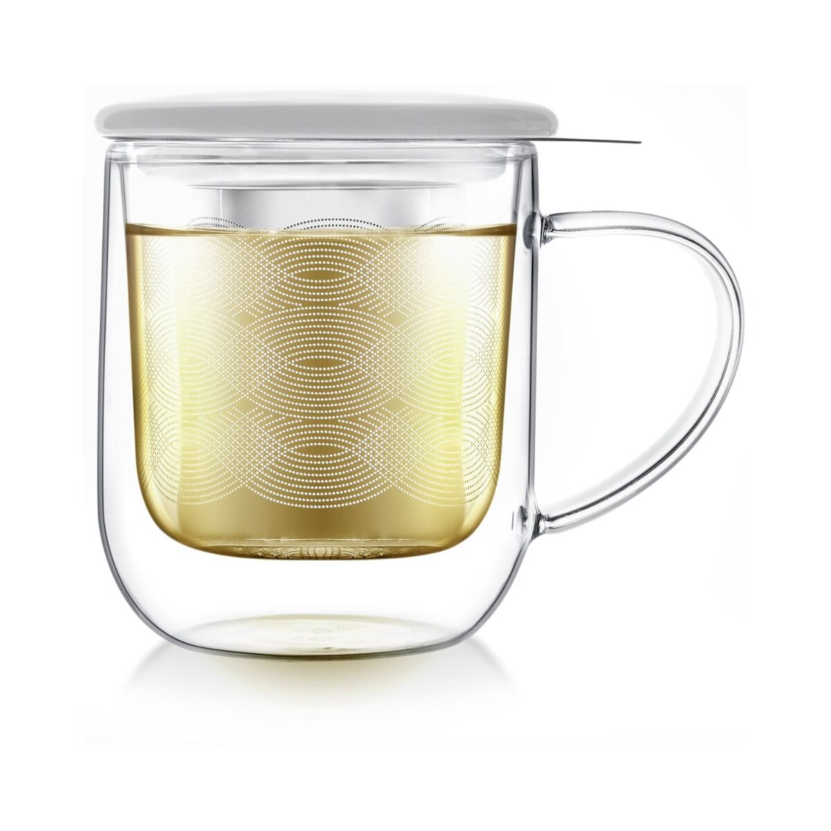 Teabloom Double Wall Glass Mug tea for one tea accessories