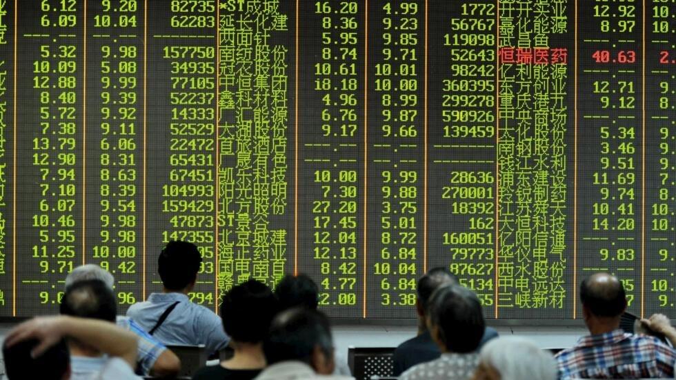 Lundi 24 août 2015 les bourses chinoises ont entraîn les places mondiales dans leur chute. й 2015824