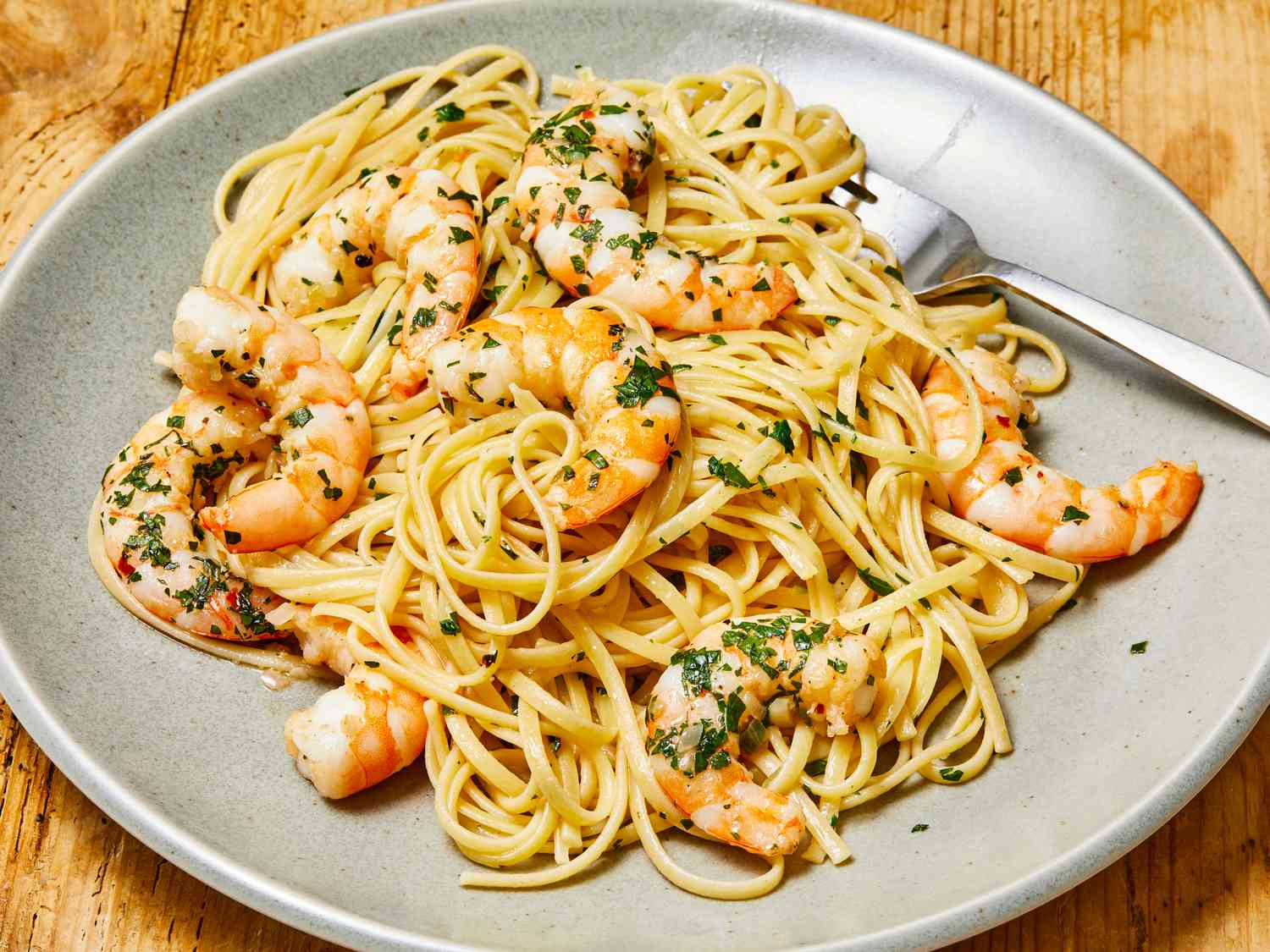 Shrimp Scampi with Pasta