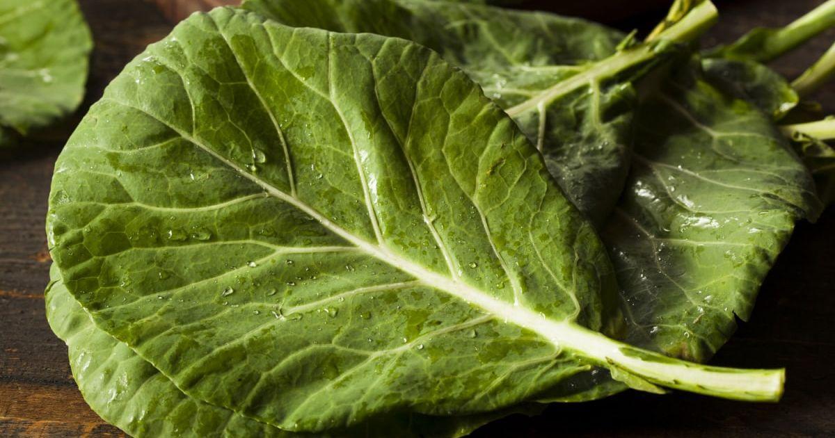 Collard greens is one of the best Green vegetables  