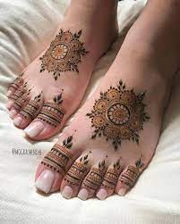 Leg Mehndi Design from the Top 10 Designs breaking the Internet