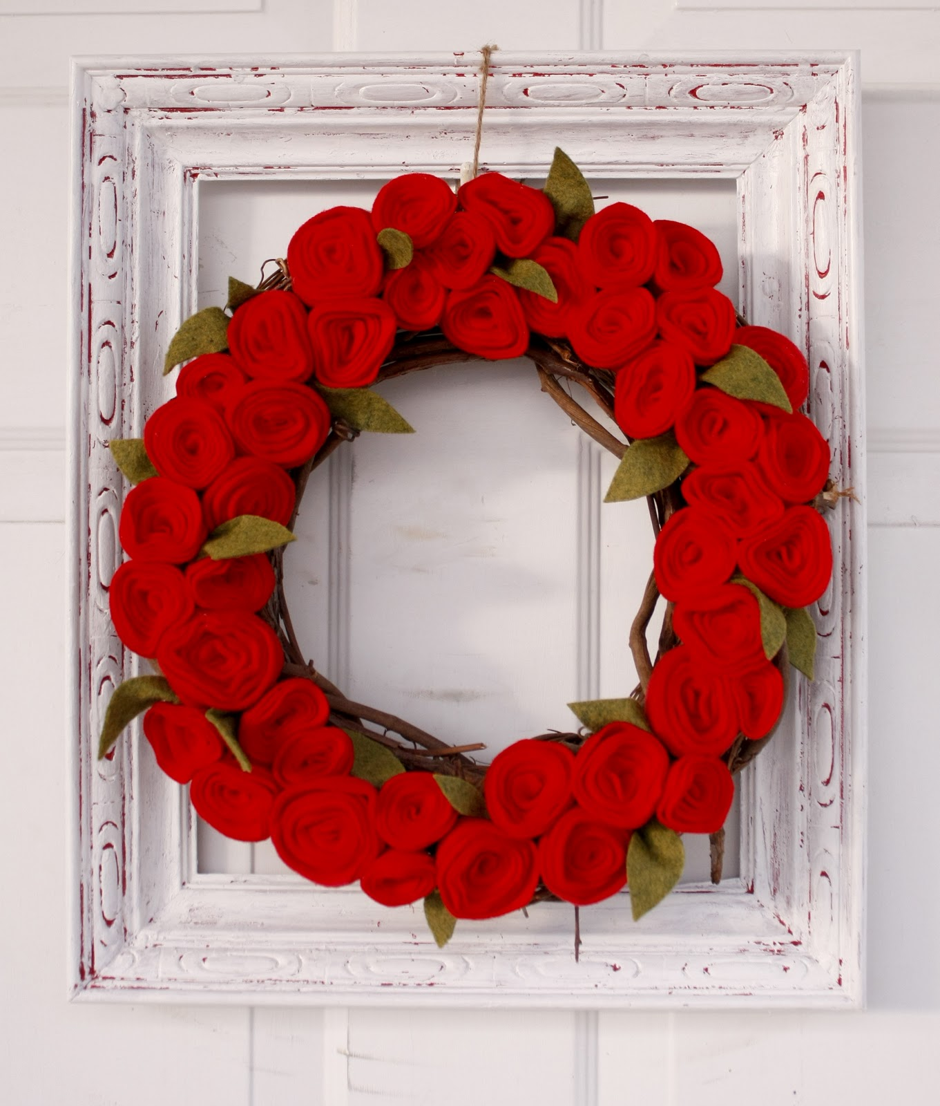 diy valentines wreaths