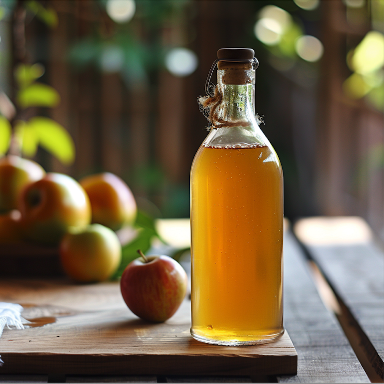 Apple cider vinegar natural ingredient