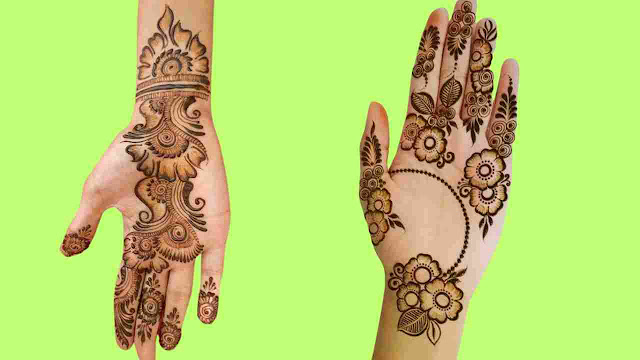 NEW BEL MEHNDI DESIGN