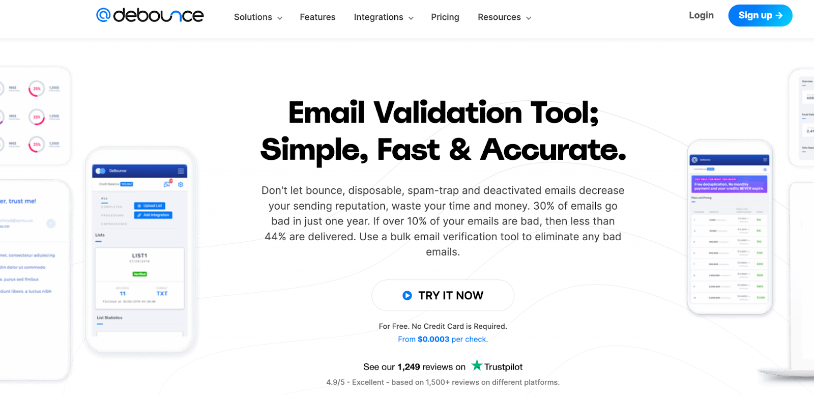 Email verification tool