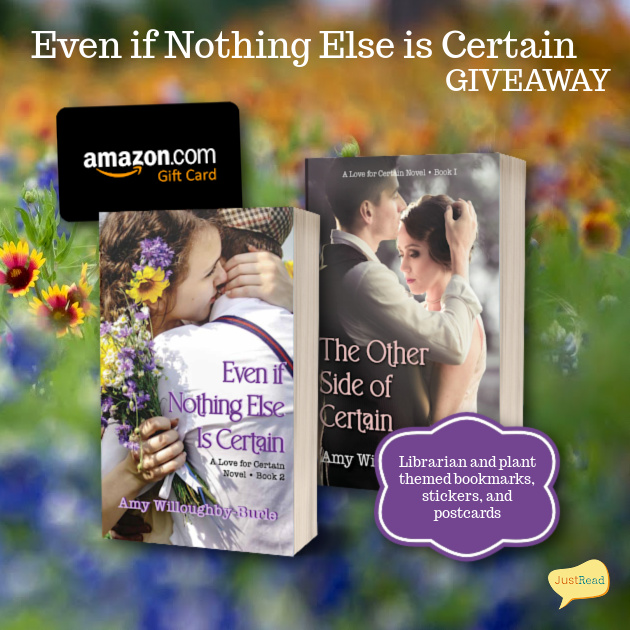 Even If Nothing Else is Certain JustRead Tours giveaway