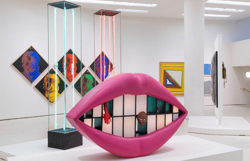 미 뉴욕 구겐하임 미술관은 정강자 작가의 ‘키스미’를 비롯해 1960, 70년대 한국 실험미술을 소개하는 전시회를 열고 있다. 구겐하임 미술관 제공