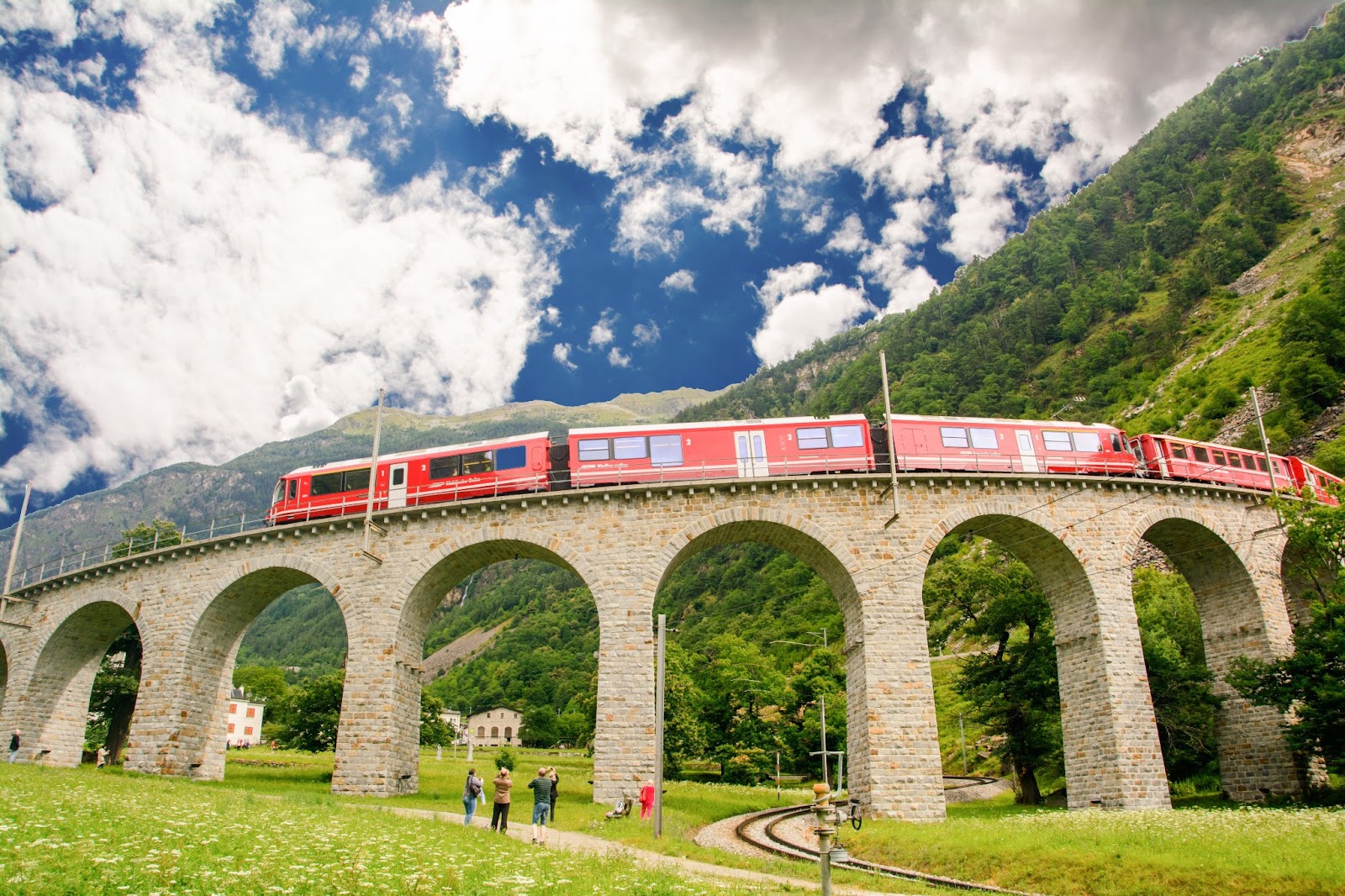 A scenic train connecting you to the heart of Europe.
