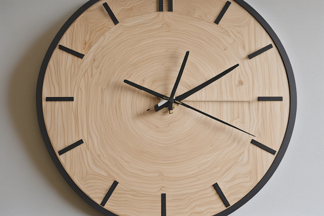 DIY Scrap Plywood Wall Clock