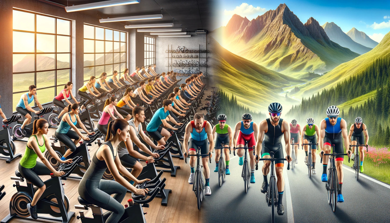 Spinning vs. Outdoor Cycling in Triathlon Training