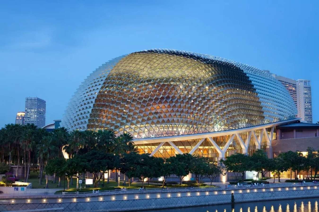 Cấu trúc của nhà hát Esplanade