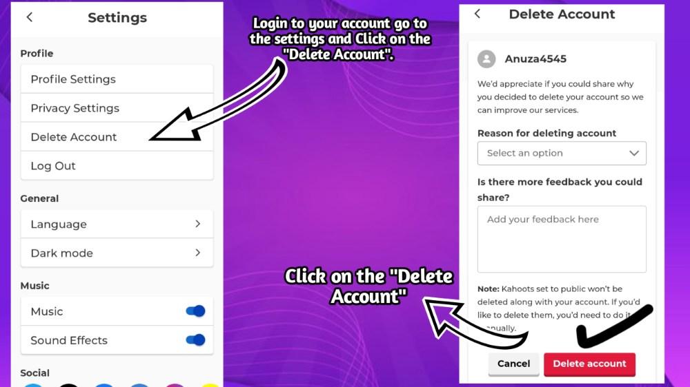 How To Delete Kahoot Account? A Step By Step Guidance