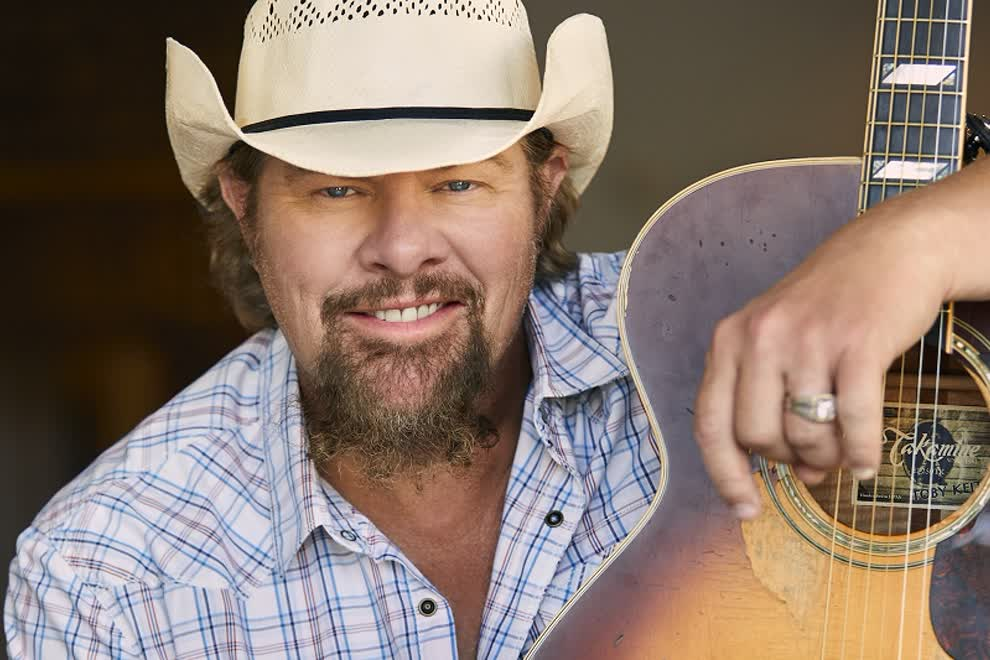 Country music star Toby Keith