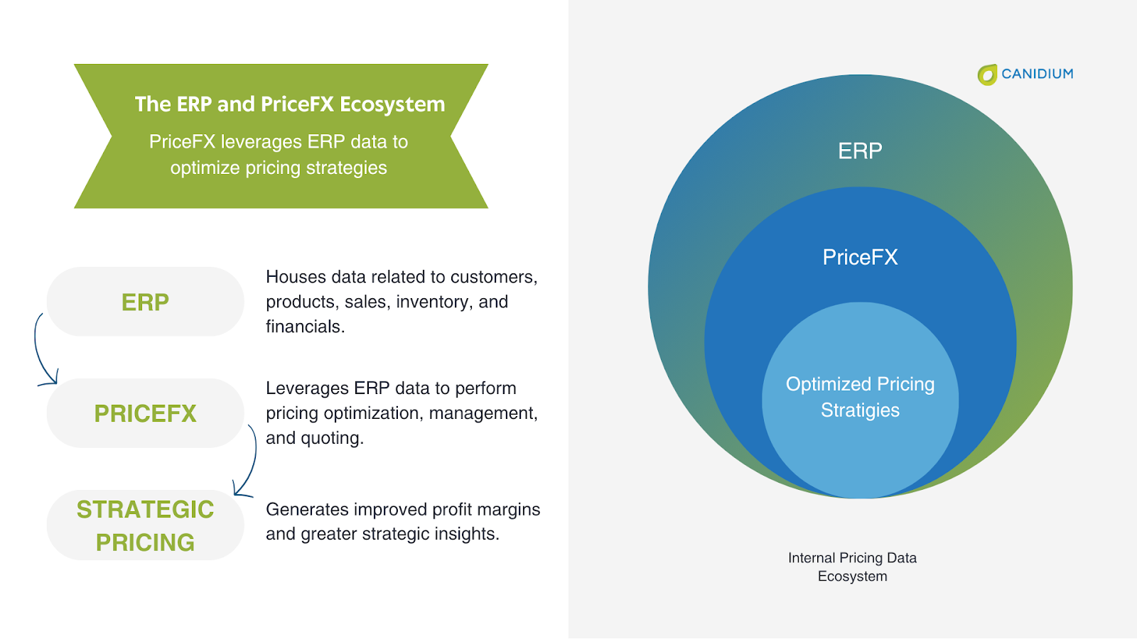 The ERP and Pricefx ecosystem 