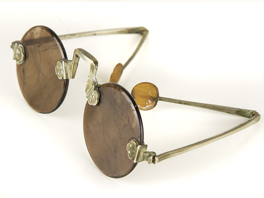 smoky quartz, 12th century ching sunglasses