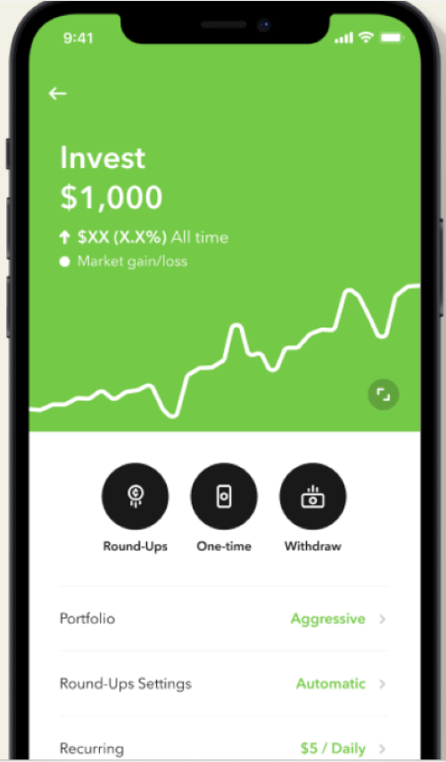 It’s easy to learn how to make $1000 fast when you invest with Acorns. 