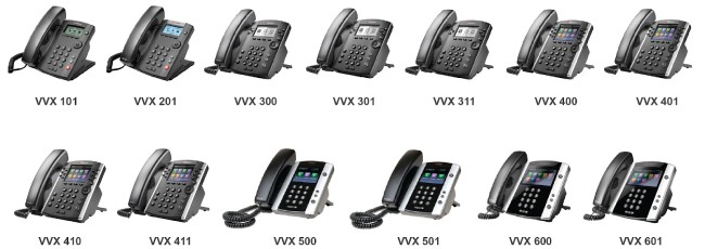 Polycom-Telefone der VVX-Serie