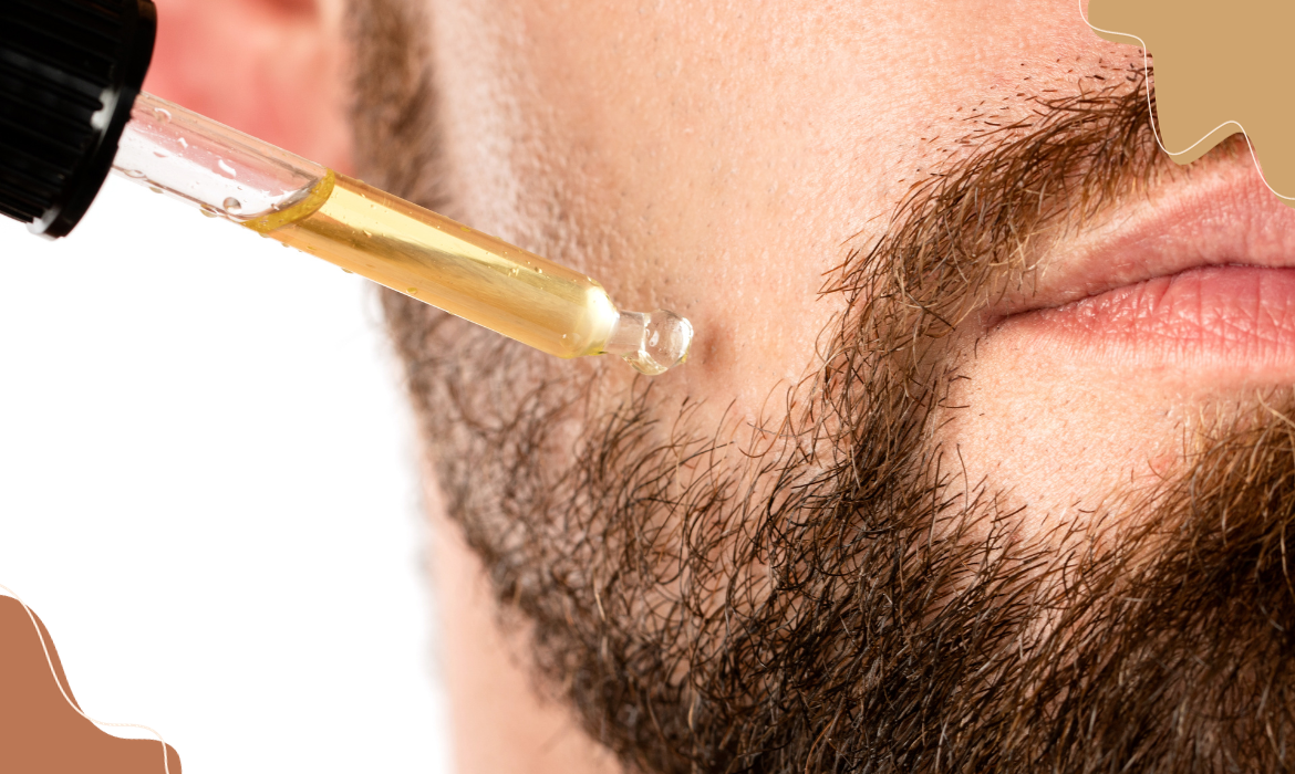 Homem aplicando óleo de girassol ozonizado na barba - BCMED 6 Benefícios do Óleo de Girassol Ozonizado que Você Não Sabia!
