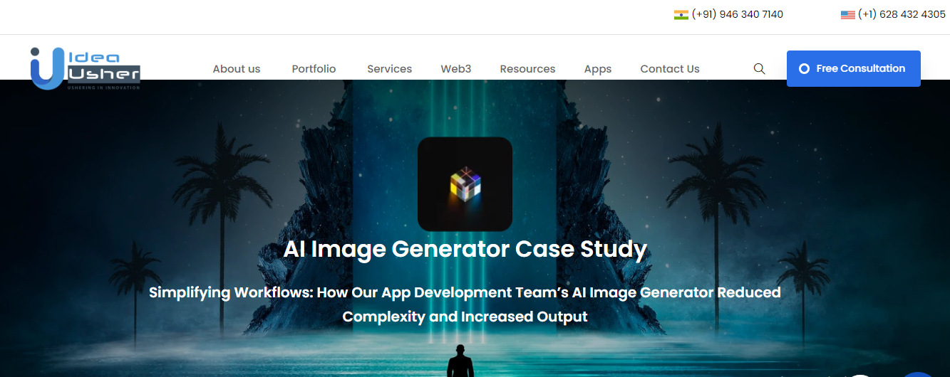 AI Image Generator app