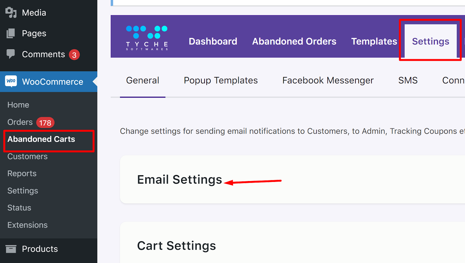 ¿Cómo capturar la dirección de correo electrónico de los campos personalizados en el plugin del carrito abandonado de WooCommerce?  - Softwares Tyche