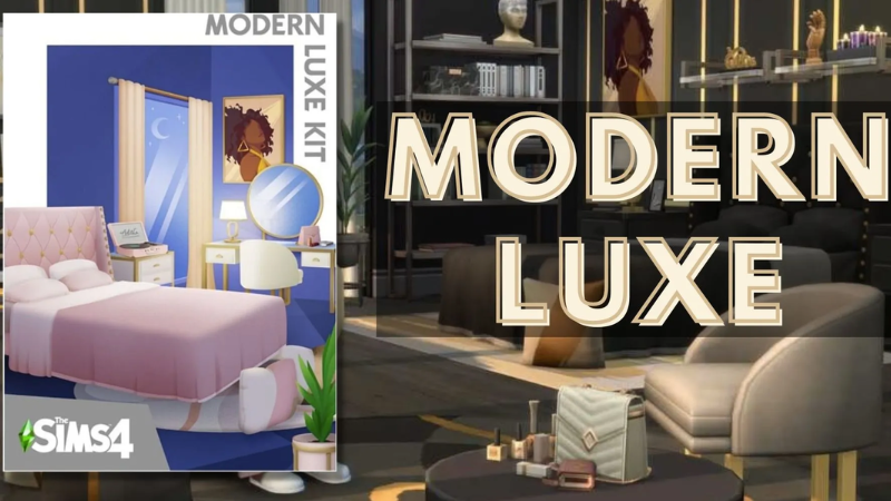 The Sims 4 Rilis 2 Kits Baru : Modern Luxe Kit