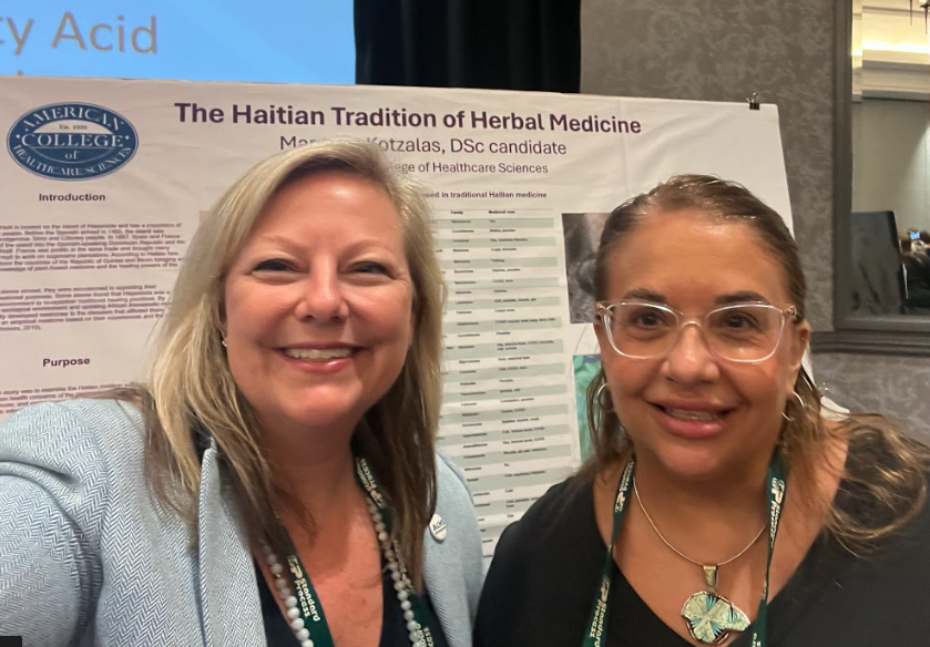 Tracey Abell and Margaret Kotzalas at HEALCon 2024