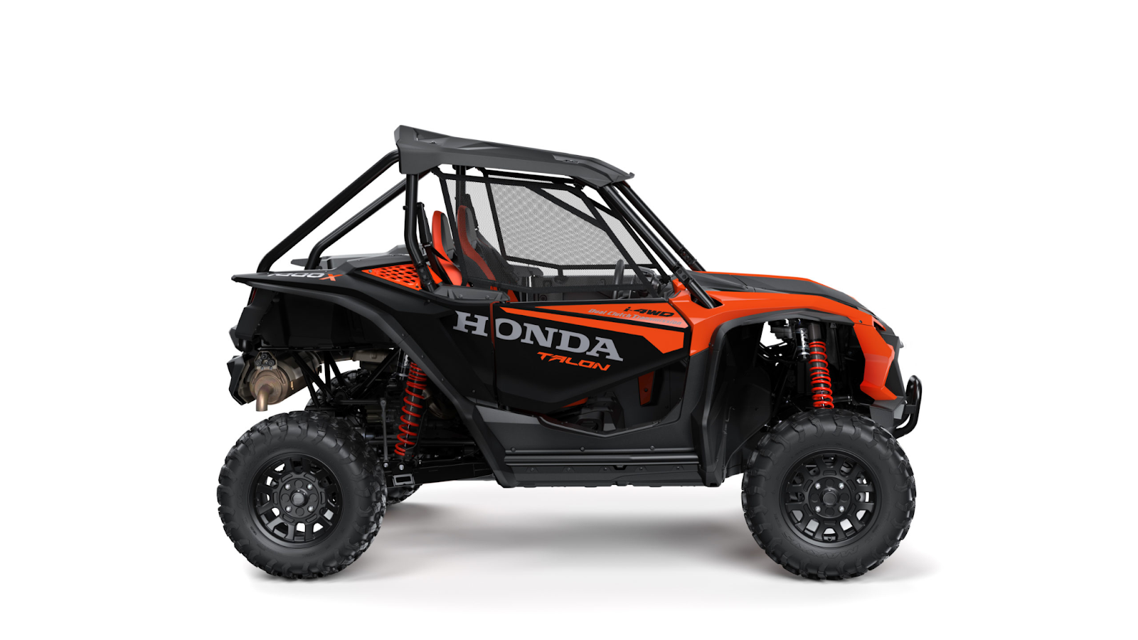 A side-facing image of the 2023 Honda Talon against a blank background
