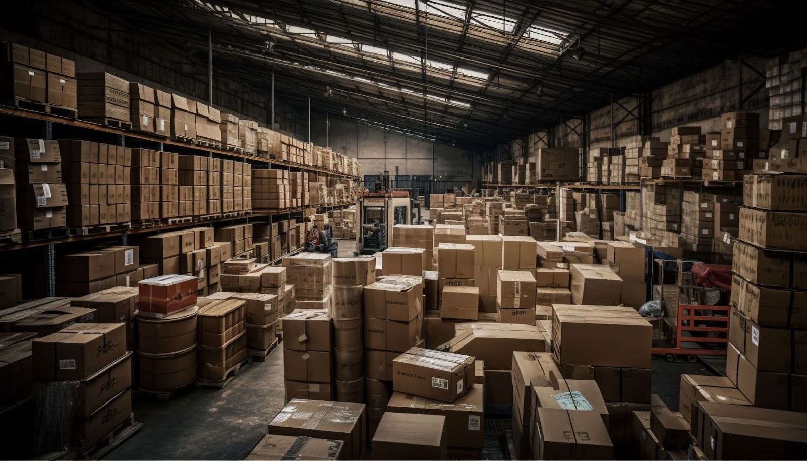Product sourcing at a warehouse.