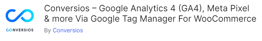 Conversios Google Analytics Plugins 