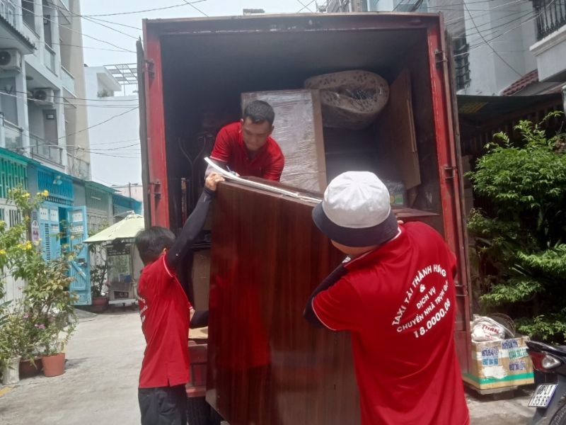 nhu cầu thuê xe tải quận Bình Tân chở hàng