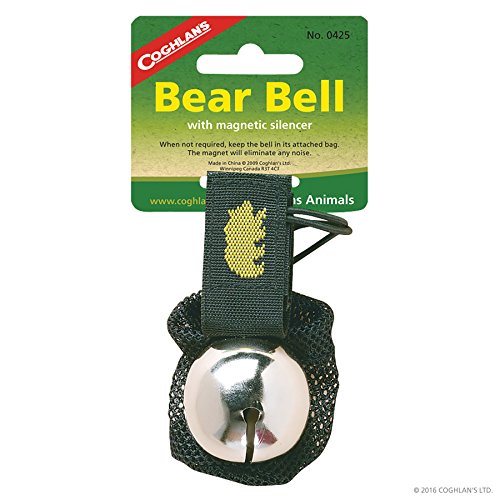 1.กระดิ่งไล่หมีสำหรับเดินป่า Coghlan’s Hiking Bear Bell with Silencer for Camping