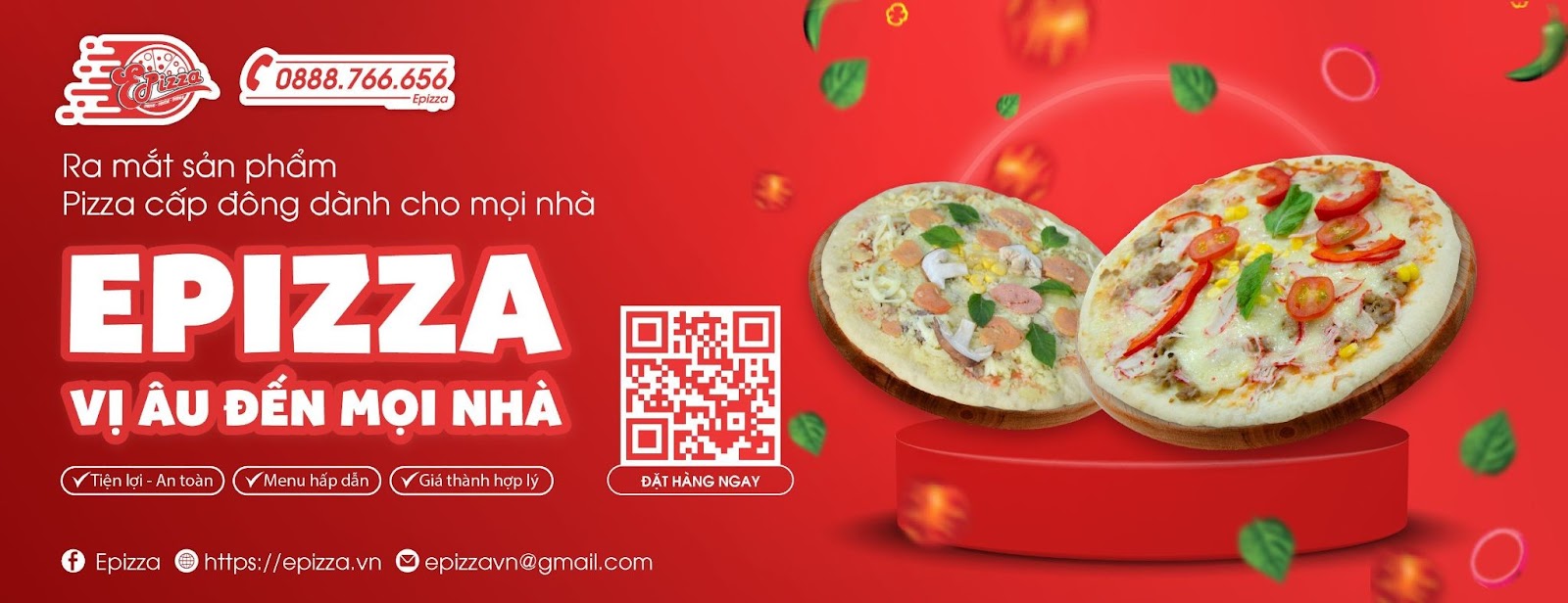 Epizza có những loại pizza cấp đông nào