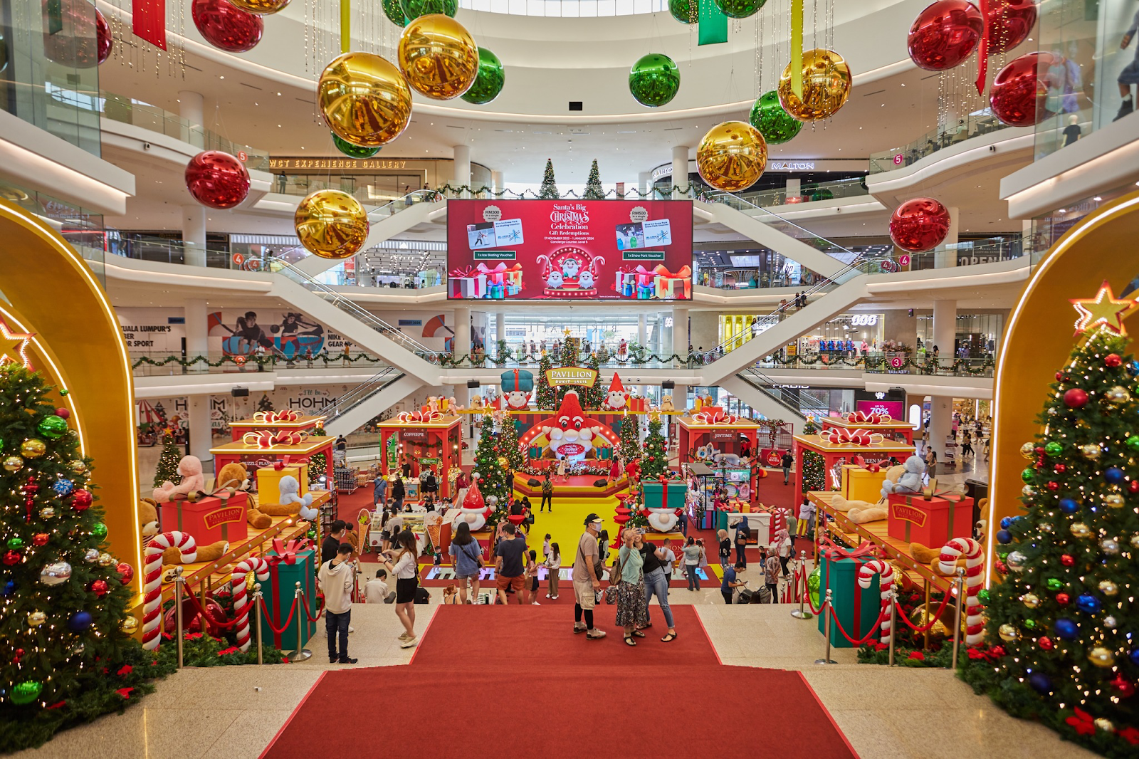 shopping malls in the Klang valley