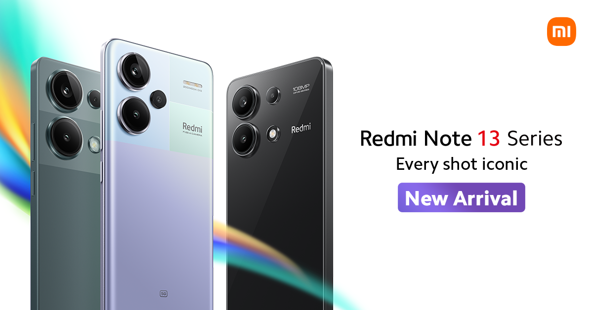 Xiaomi Redmi Note 13 5G 256GB 8GB RAM (FACTORY UNLOCKED) 108 MP Global  6.67 New
