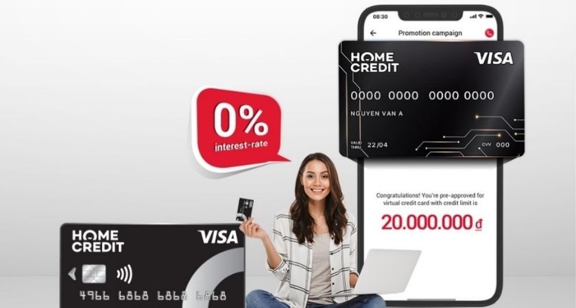 Mở thẻ tín dụng Homecredit