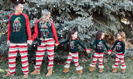 The tradition of family Christmas pajamas is a fun and festive way for families to bond and celebrate the holiday season together.