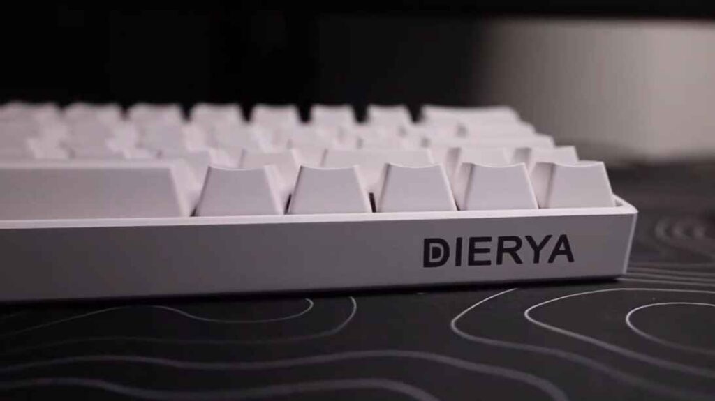 White dierya keyboard
