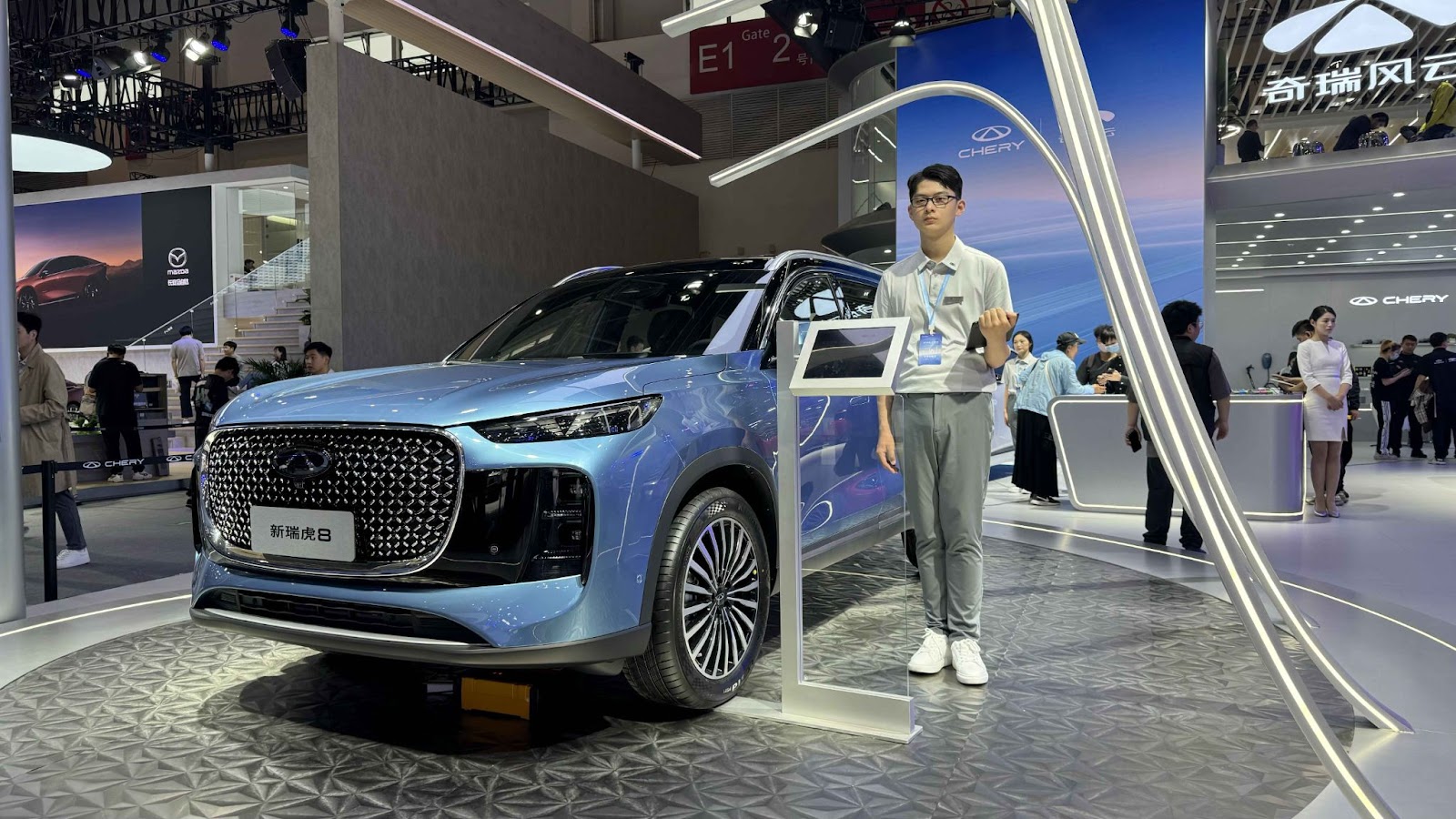 Chery Tiggo 8 Facelift di Beijing Auto Show 2024
