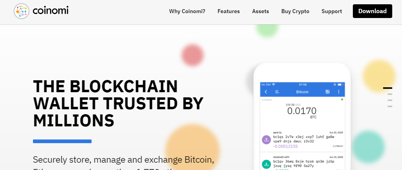 Coinnomi Crypto Wallet