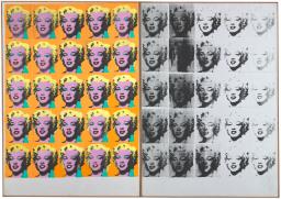 MARILYN DIPTYCH 1962 art by Andy Warhol