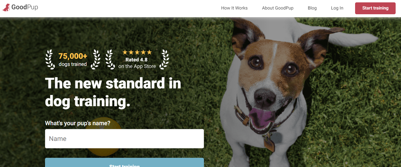 GoodPup Petcare app