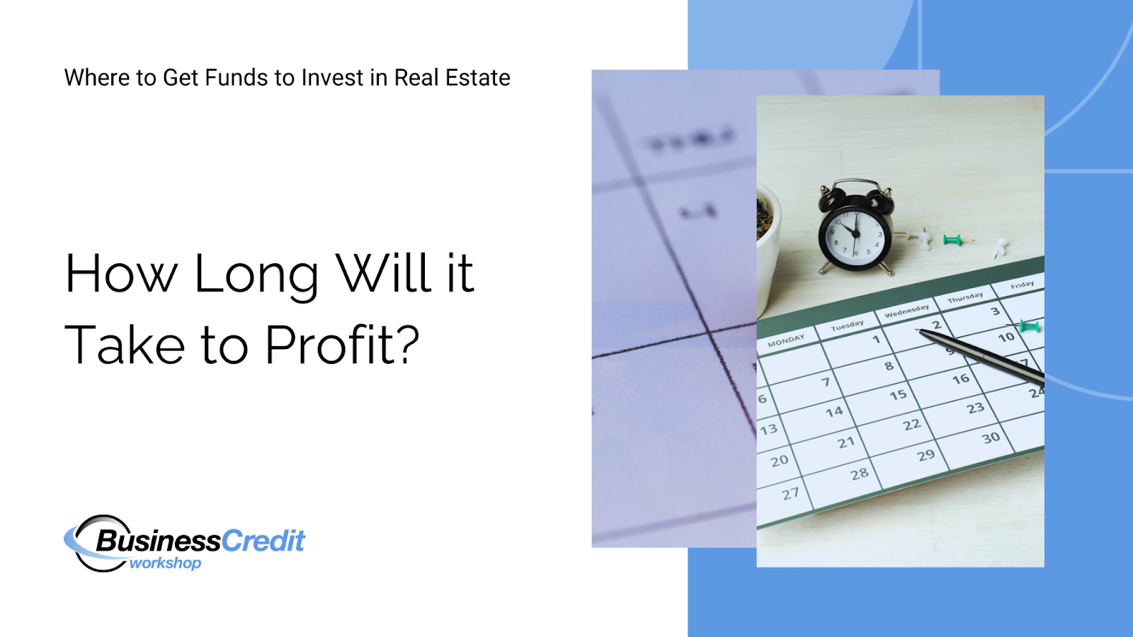How to get money for real estate investing without a