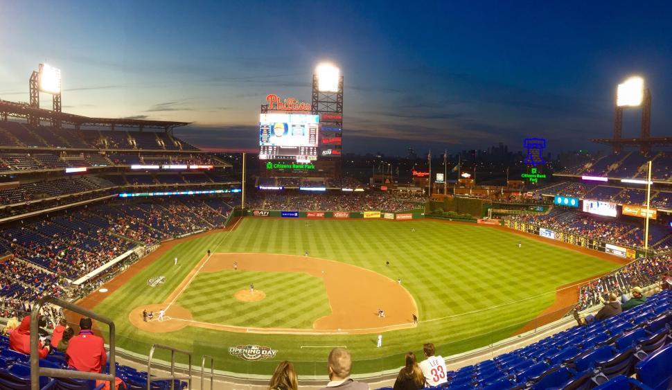 Phillies stadium baseball lighting led lighting