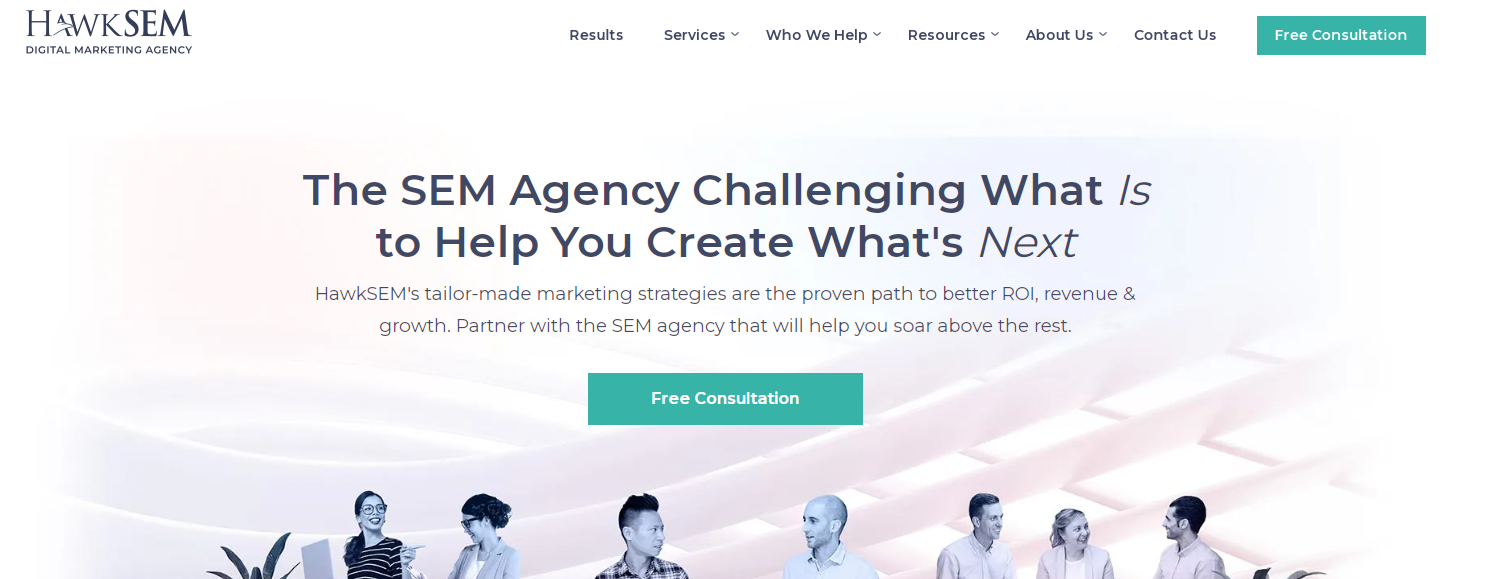 HawkSEM with expert growth marketing team, drive growth with growth hacking services