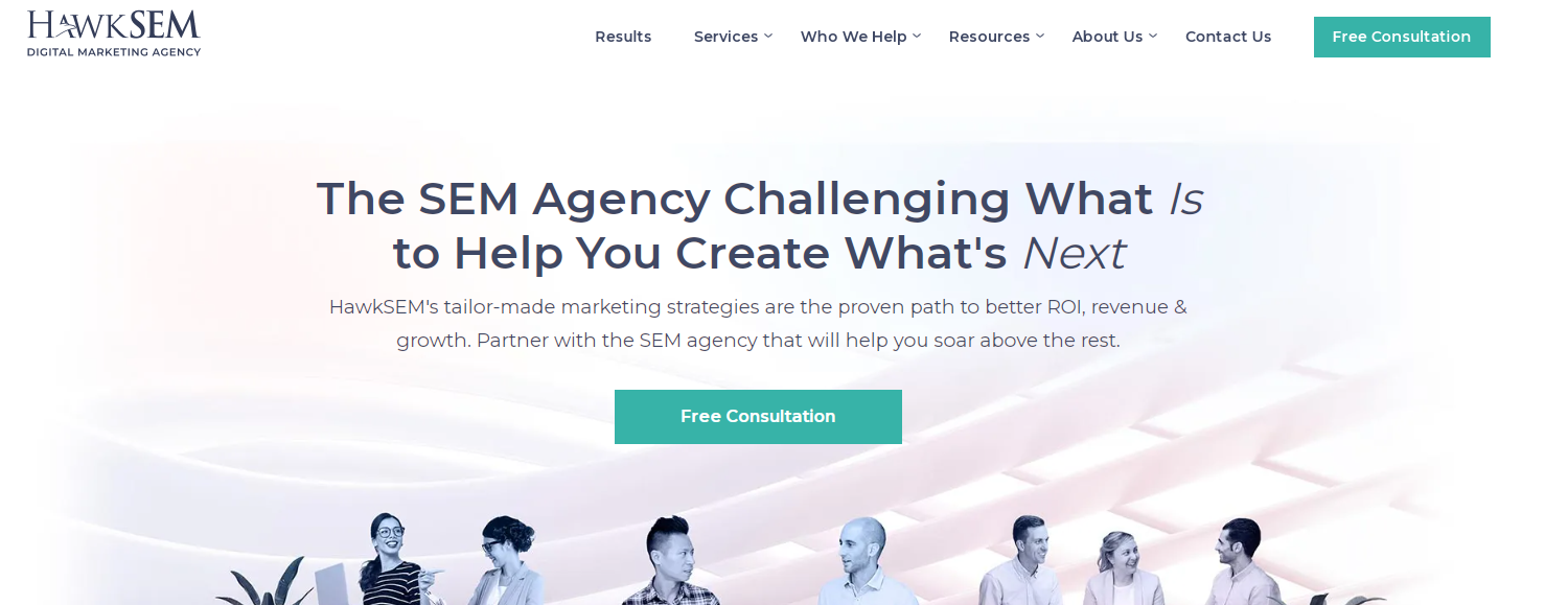 HawkSEM growth marketing agency