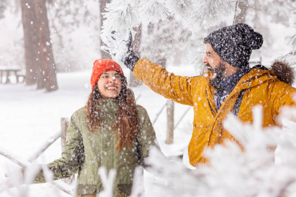 Enjoy a snow day together